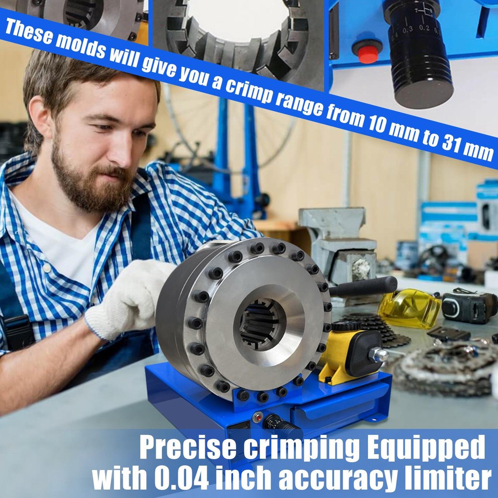 Portable Hydraulic Hose Crimper Pipe Crimping Machine
