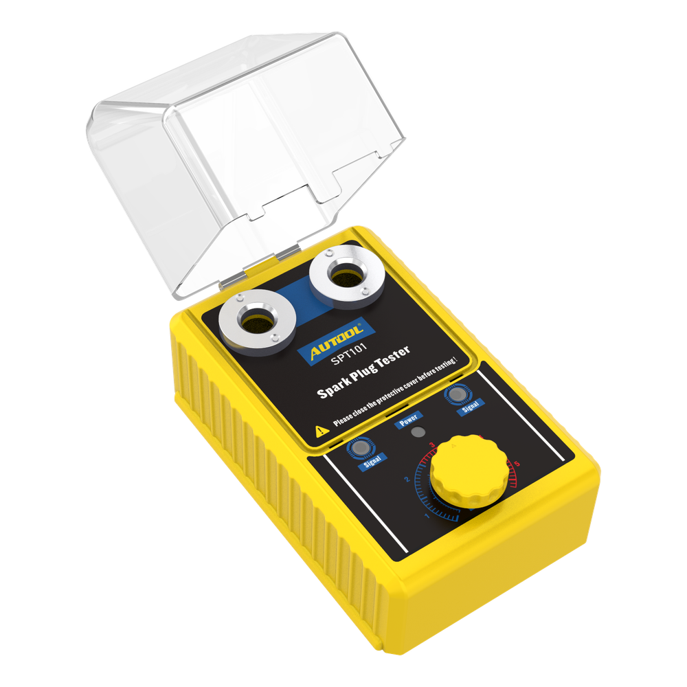 Car Spark Plug Tester Adjustable Dual Holes Engine Coil Ignition Plug Analyzer