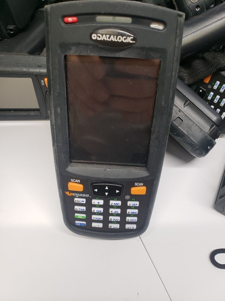 Lot OF 24 Datalogic Pegaso Mobile Computer Barcode Scanner / AS IS