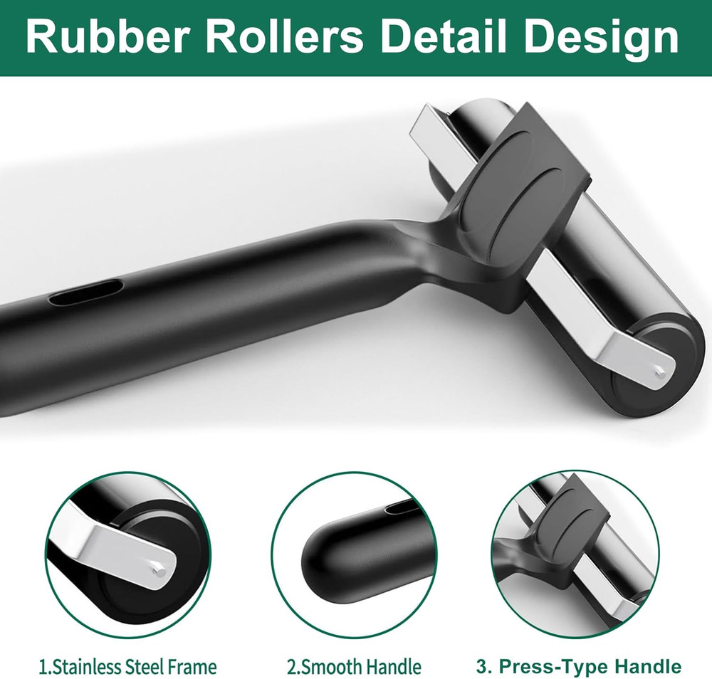 Soft Rubber Brayer Rollers for Crafting Brayer Rollers for Printmaking Brayer To