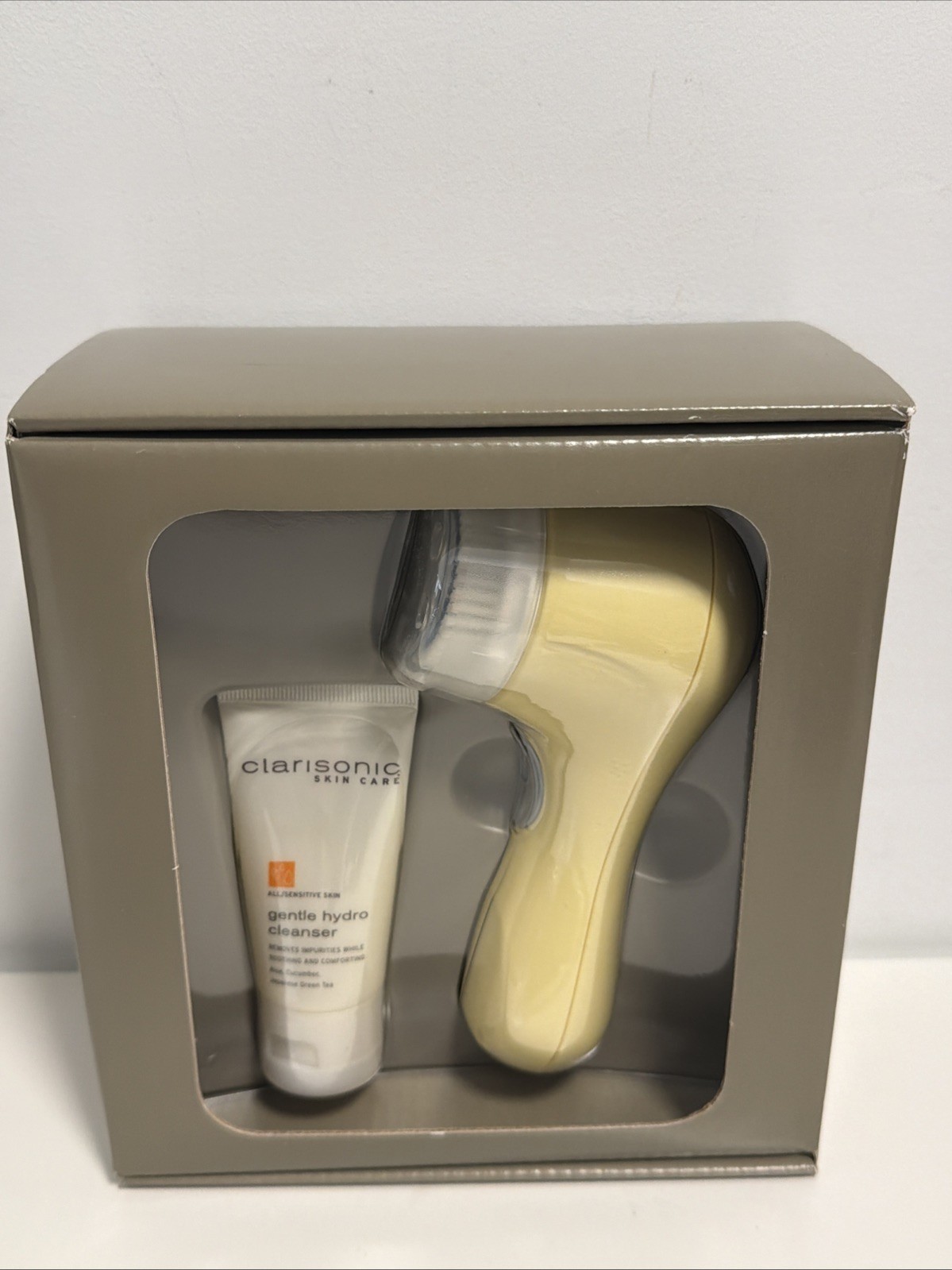 Clairsonic Mia Sonic Facial Face Cleaning System 1-Speed Yellow - NEW