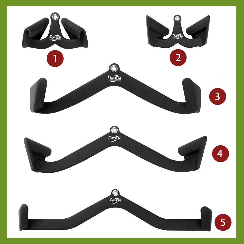LAT Pulldown Attachments for Cable Machines, Cable Machine Attachments for Home