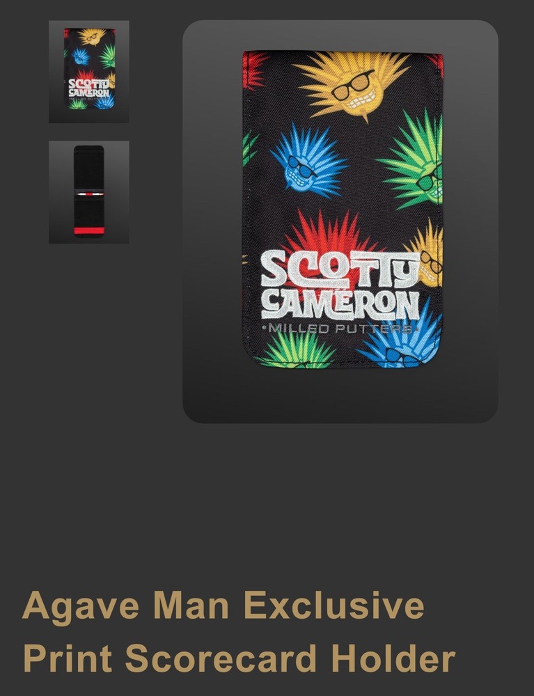 Agave Man Exclusive Print Scorecard Holder