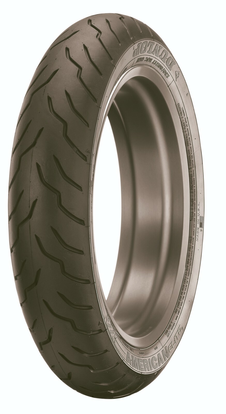DUNLOP AMERICAN ELITE BLACKWALL HARLEY TIRE SET 130/80B17 180/65B16 2 TIRES