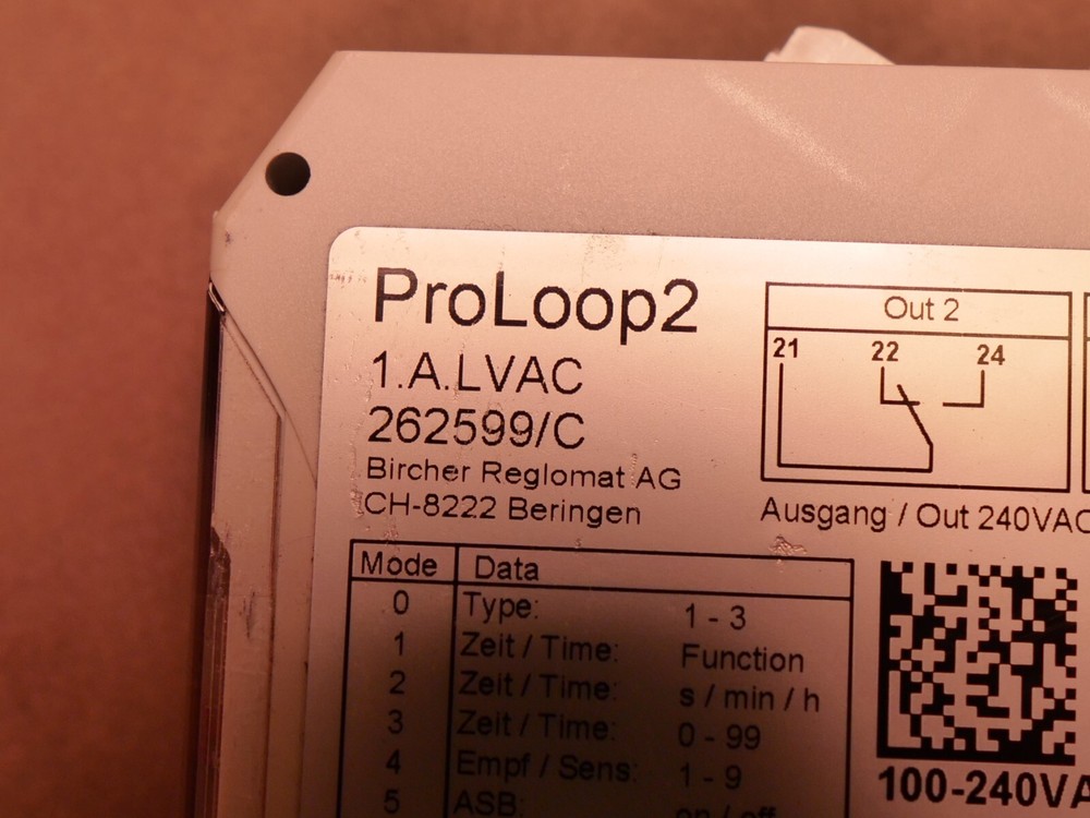 Bircher ProLoop2 1.A.LVAC 262599/C Loop Detector