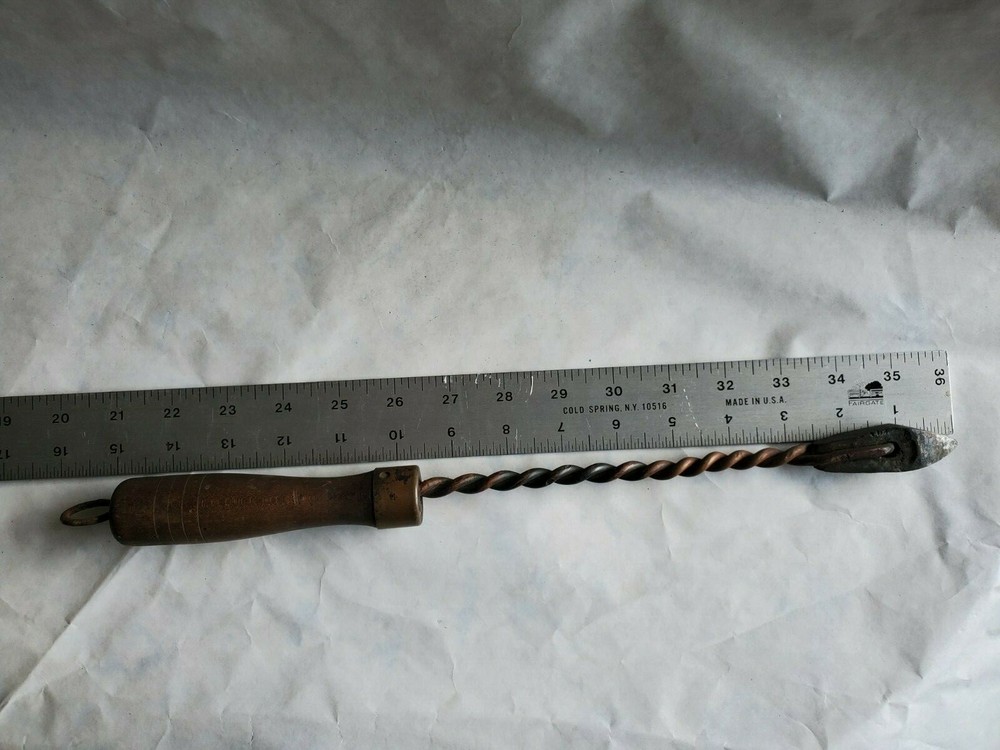 Vintage / Antique Twisted Handle Soldering Iron