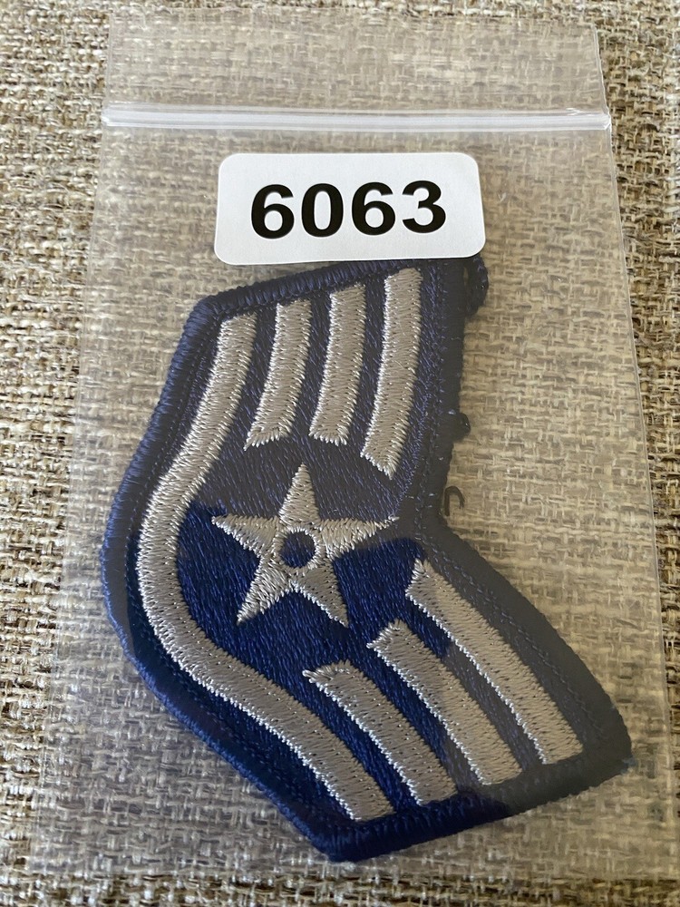 US Air Force Staff Sergeant Enlisted Rank Patch USAF INV6063