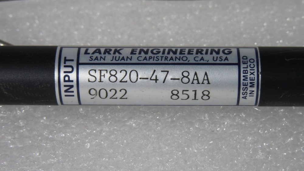 LARK ENGINEERING SF820-47-8AA MICROWAVE RF FILTER
