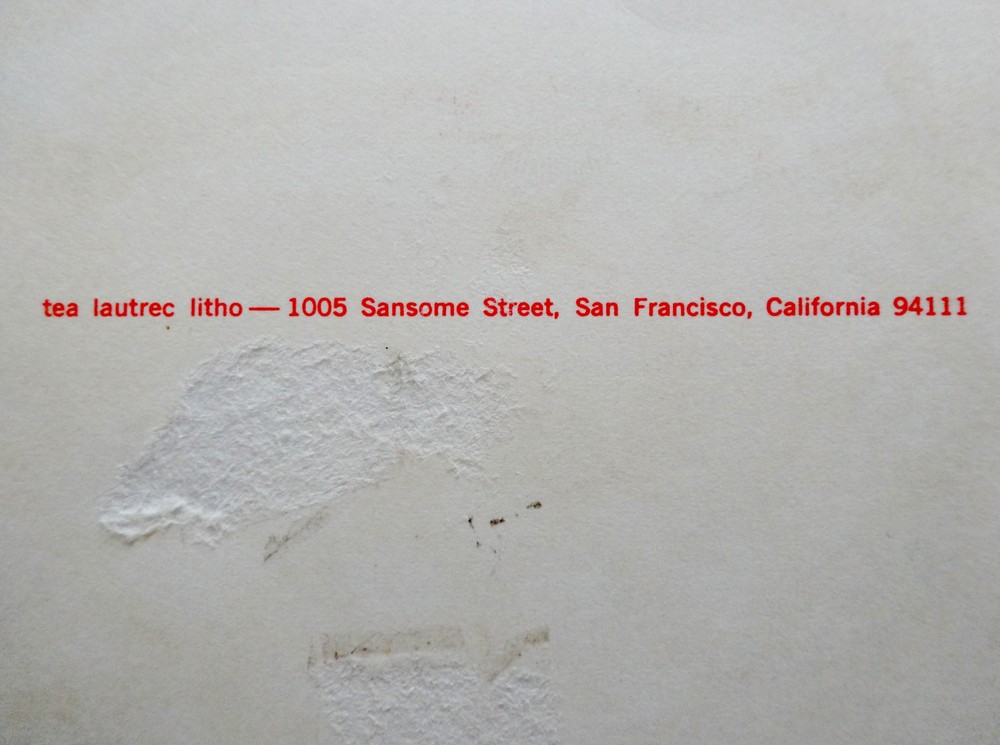 Bill Graham Fillmore Postcard Handbill BG 158 Chuck Berry Randy Tuten Hamburger