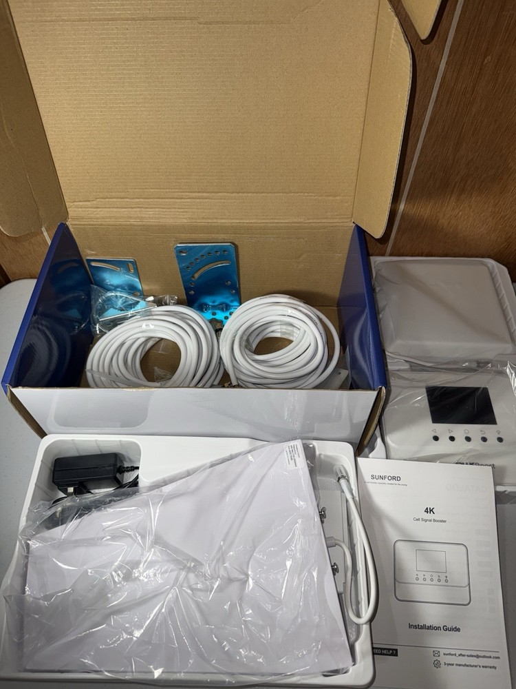 SunFord 4K Cell Signal Booster Open Box