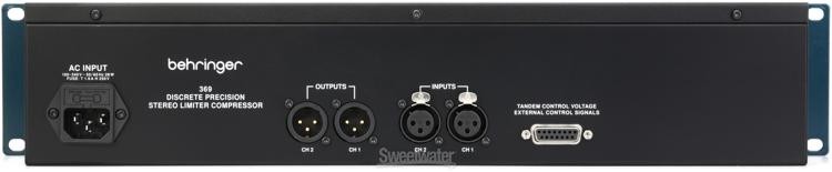 Behringer 369 2-channel Rackmounted Stereo Compressor
