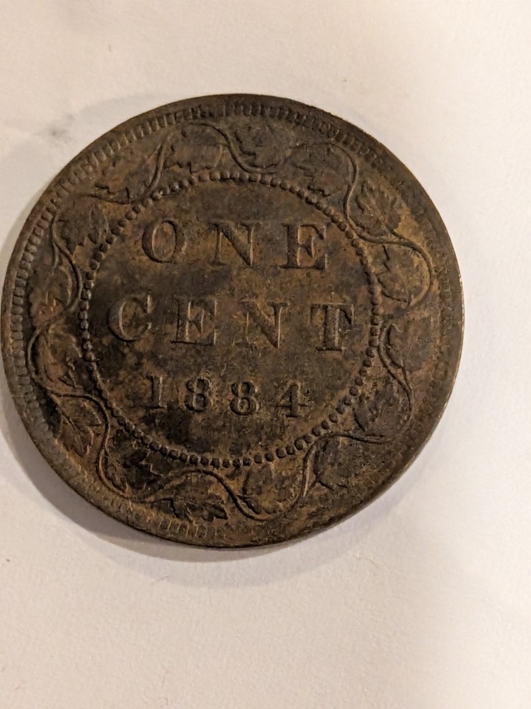 1884 Canada Large Cent