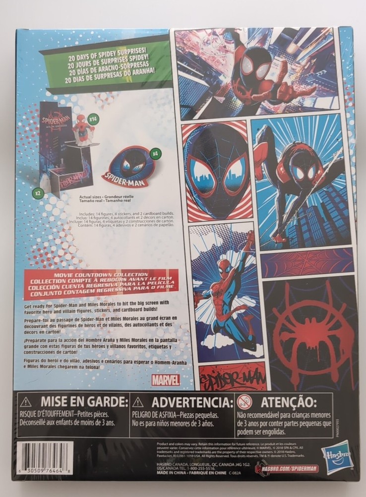 Spider-Man - Countdown Collection - Into the Spider-Verse - 20 Items/14 Figures