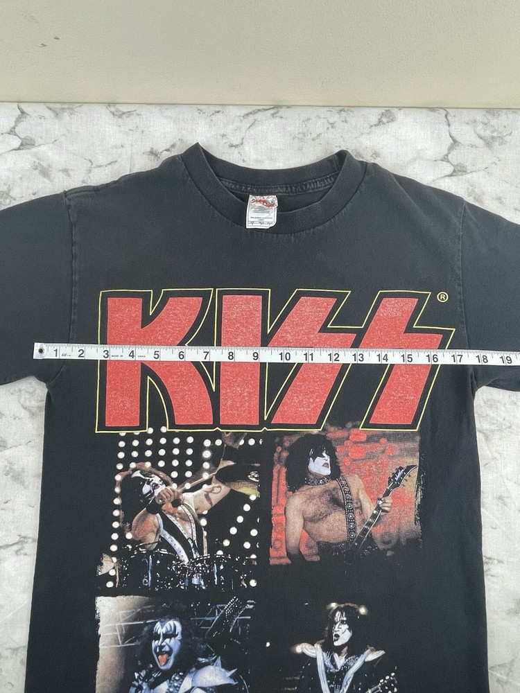 KISS ALIVE 35 Tour 2009 Vintage 2-Sided Black T-Shirt Alstyle Size Small