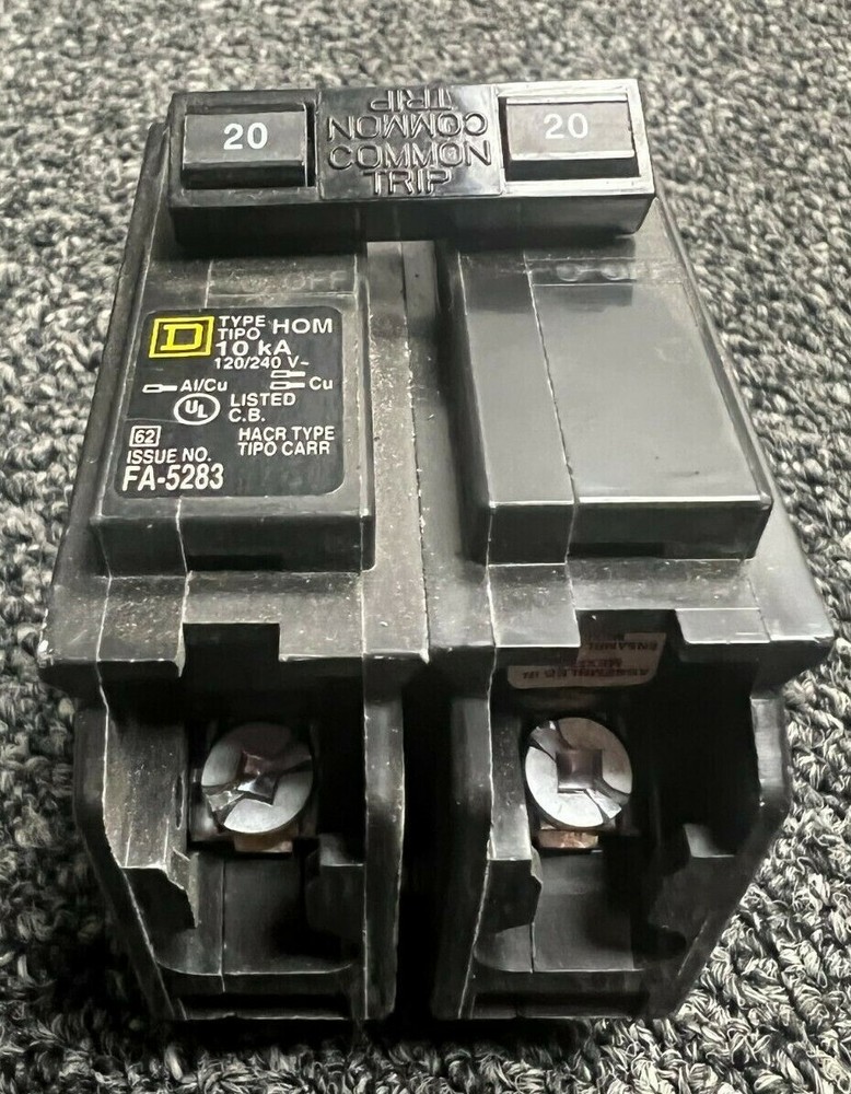 SQUARE D FA-5283 CIRQUIT BREAKER