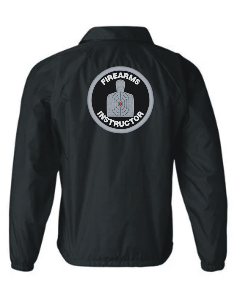 Firearms Instructor Embroidered Coaches Jacket / Windbreaker #928