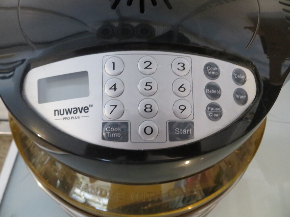 NuWave Pro Plus Infrared Oven Digital Temperature Control Black Amber Dome