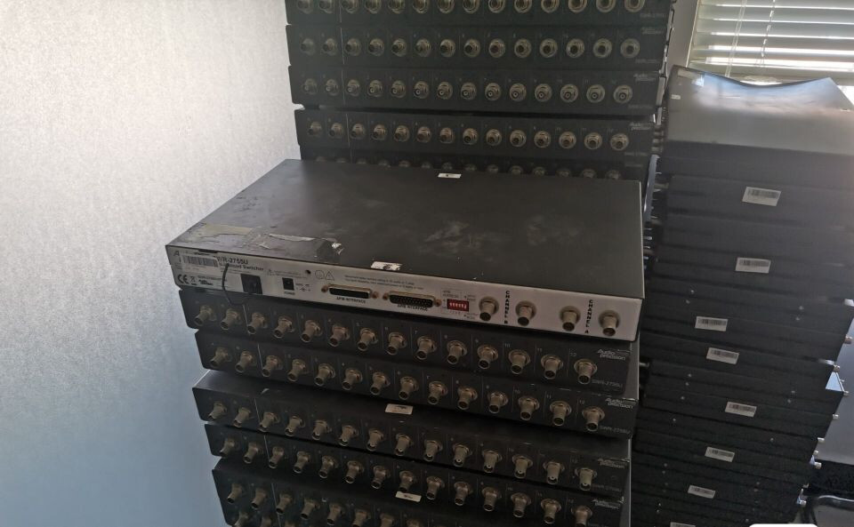 AP Audio Precision SWR-2755U Unbalanced Audio Switcher/da