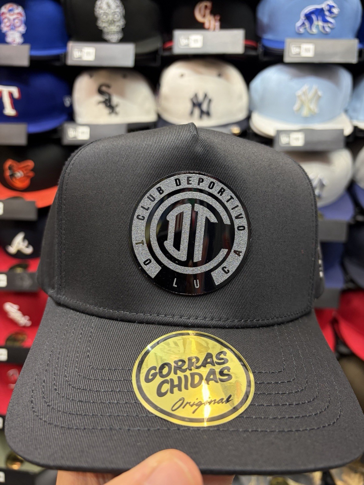 Toluca F.C Black Adjustable Snapback Hat