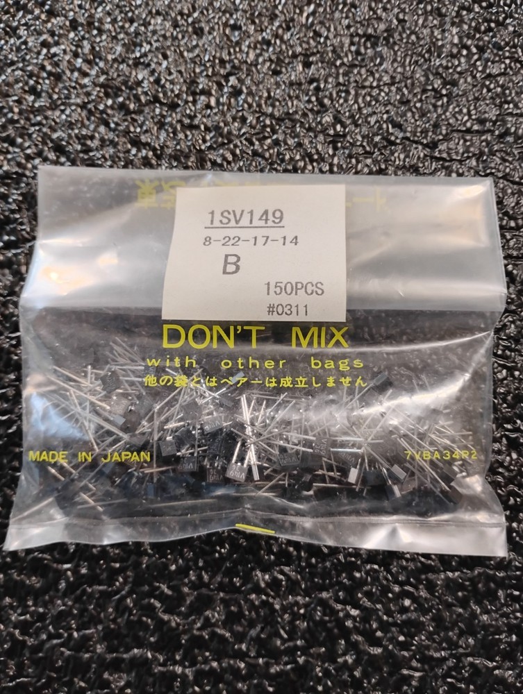 1SV149 Toshiba Variable Capacitance Diodes Qty-150