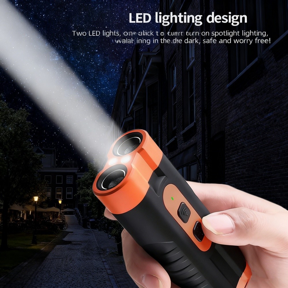 2025 Portable Ultrasonic Dog Repeller Stop Barking Anti Bark Device Rechargeable