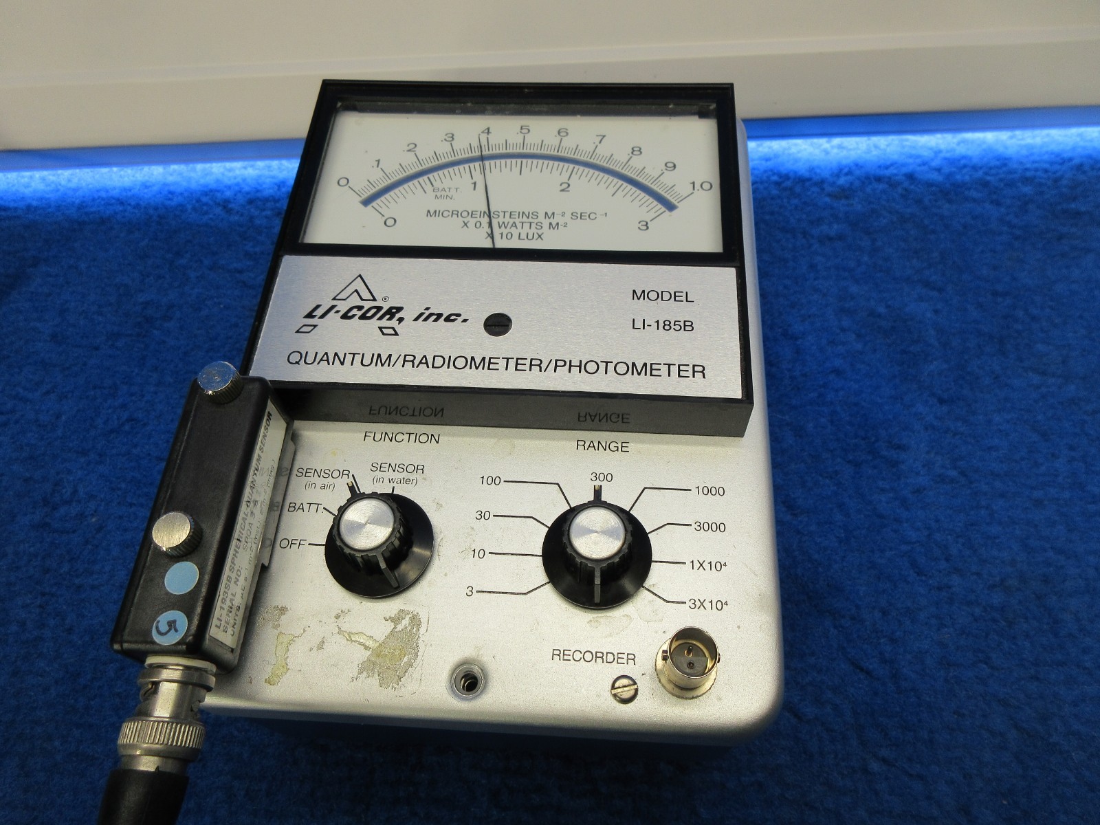 Li-Cor Line Quantum Sensor LI-191SA PAR Integrated Light Measuring 1-Meter Works