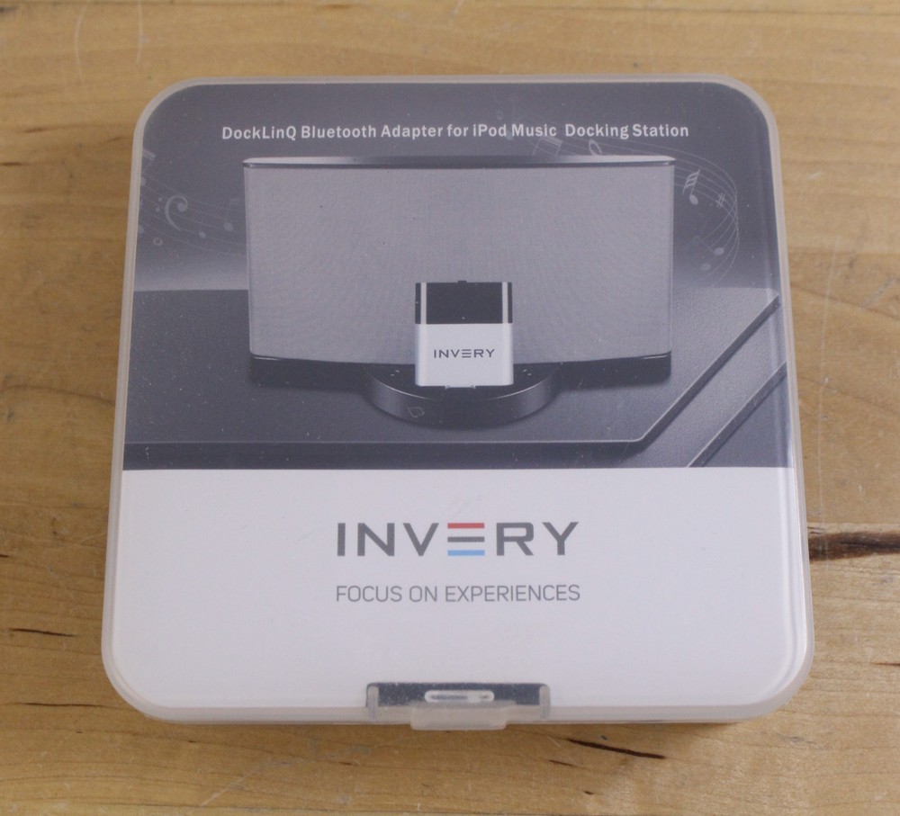 Invery DockLinQ Pro Bluetooth 5.0 Adapter Receiver for Bose Sounddock/ 30pin