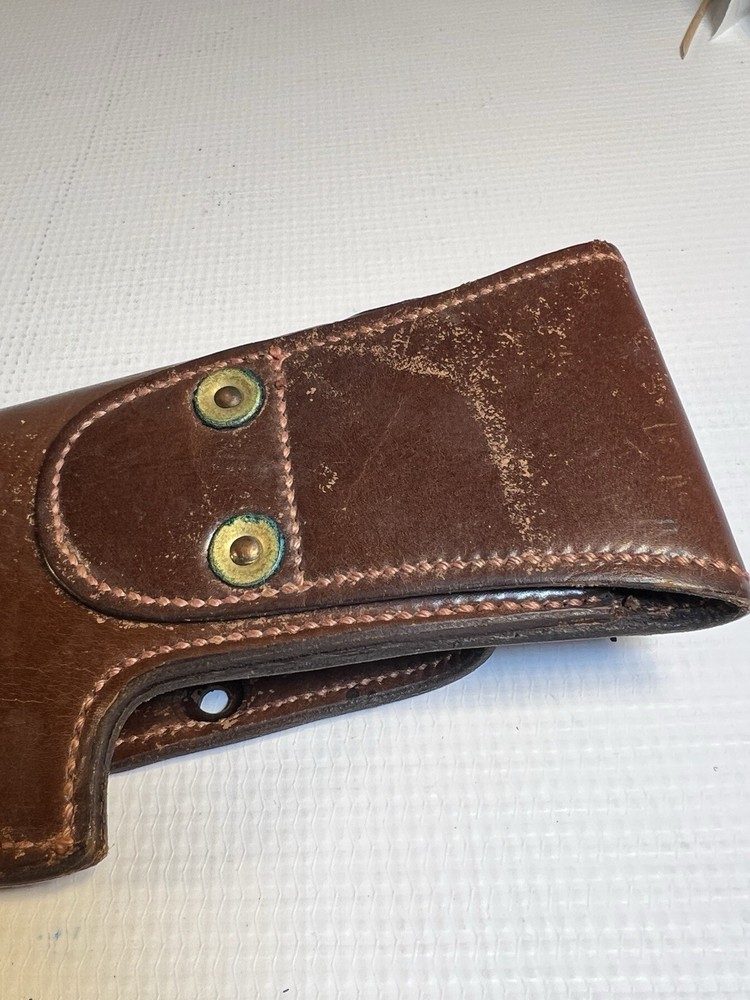 Original WWII US Army General Officer Belt & Holster Set Hickok Eagle Buckle