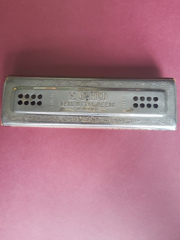 ECHO Bell Metal Reeds M. HOHNER Harmonica in C