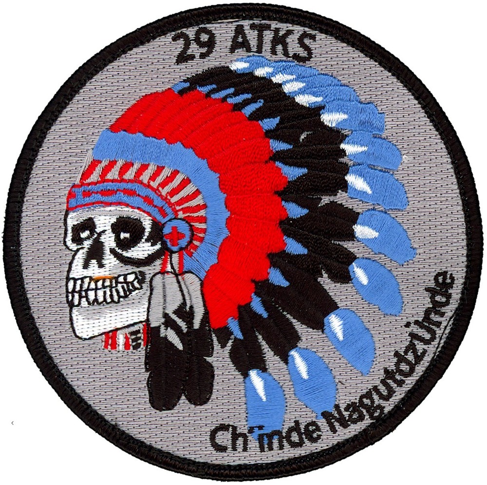 USAF 29th ATTACK SQUADRON HERITAGE PATCH
