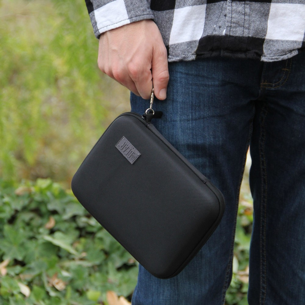 USA GEAR Protective Hard Shell Electronics Carrying Case with Accessory Pocket