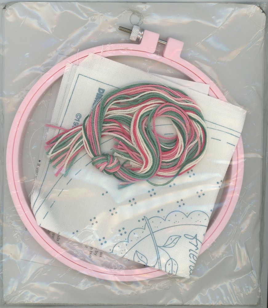 Dimensions Embroidery Forever Friends Rose Hoop KIT