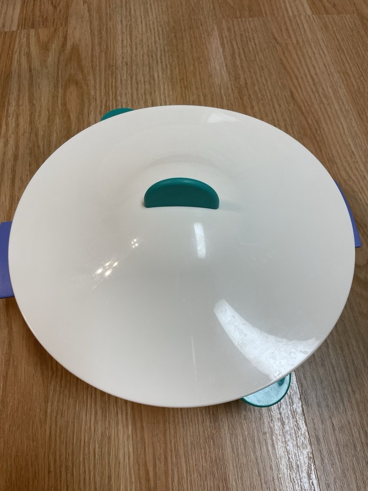 Tupperware Micro-Steamer 3pc Microwave Steamer Vegetable Cooker 3066a-2