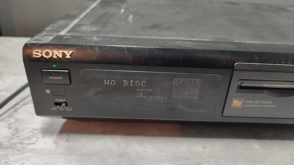Sony Minidisc Deck MDS-JE510