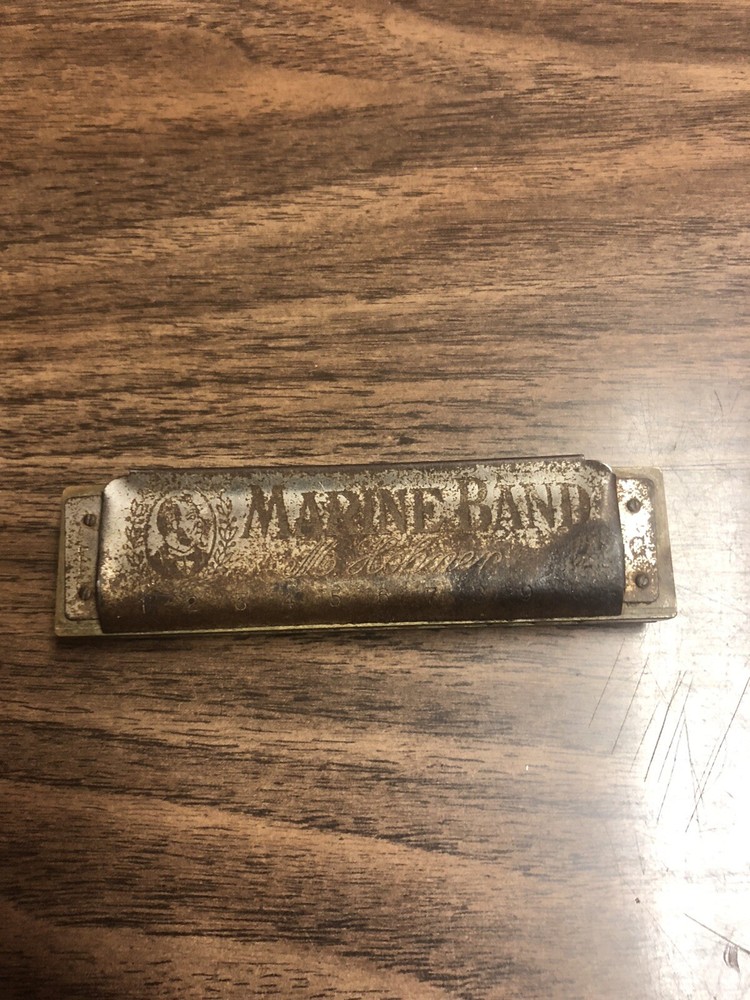 Vintage Hohler Marine Band Harmonica