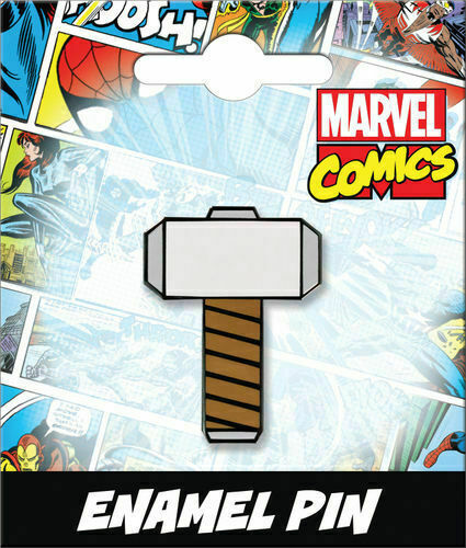 Marvel Comics Thor's Hammer Weapon Enamel Pin 51042MV 8d3