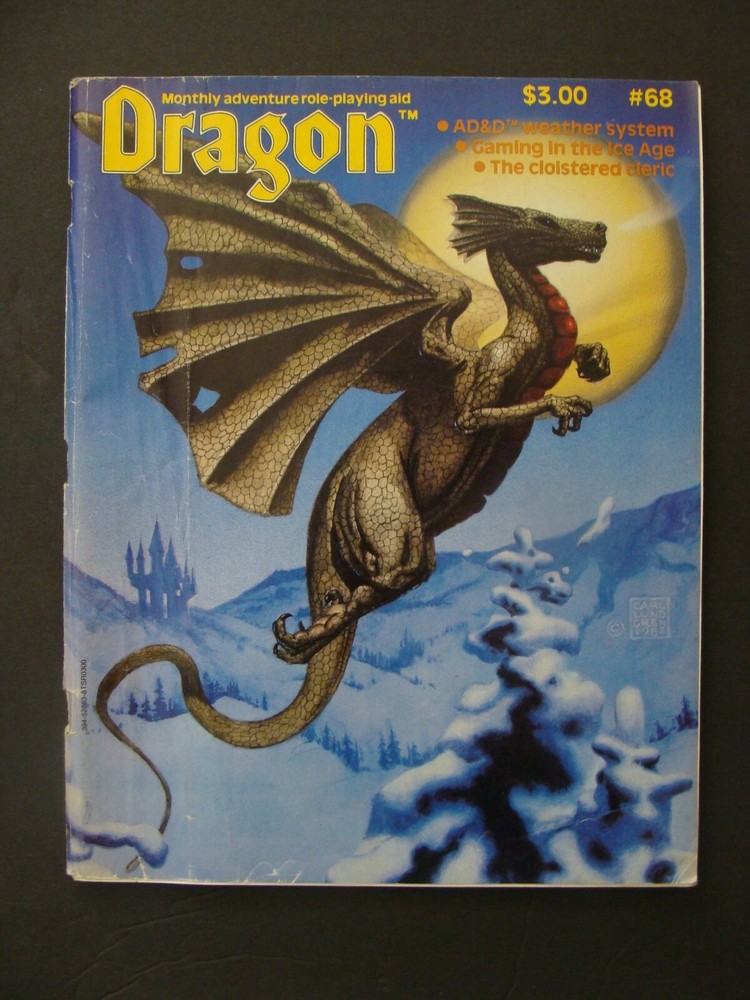 DRAGON MAGAZINE #68 Dec 1982