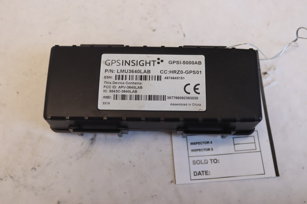 2008-17 FREIGHTLINER CASCADIA 125 GPS TELEMATICS GATEWAY CONTROL MODULE UNIT OEM