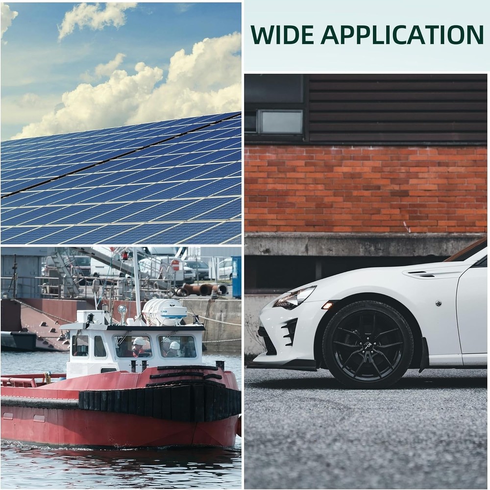 Versatile 400A Power Distribution Block for Marine, Solar, and Auto Applications