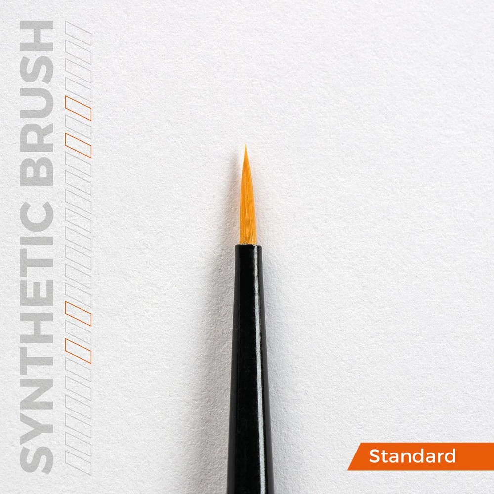 AK Interactive AKB105 Precision Brushes Set (4pcs) - US