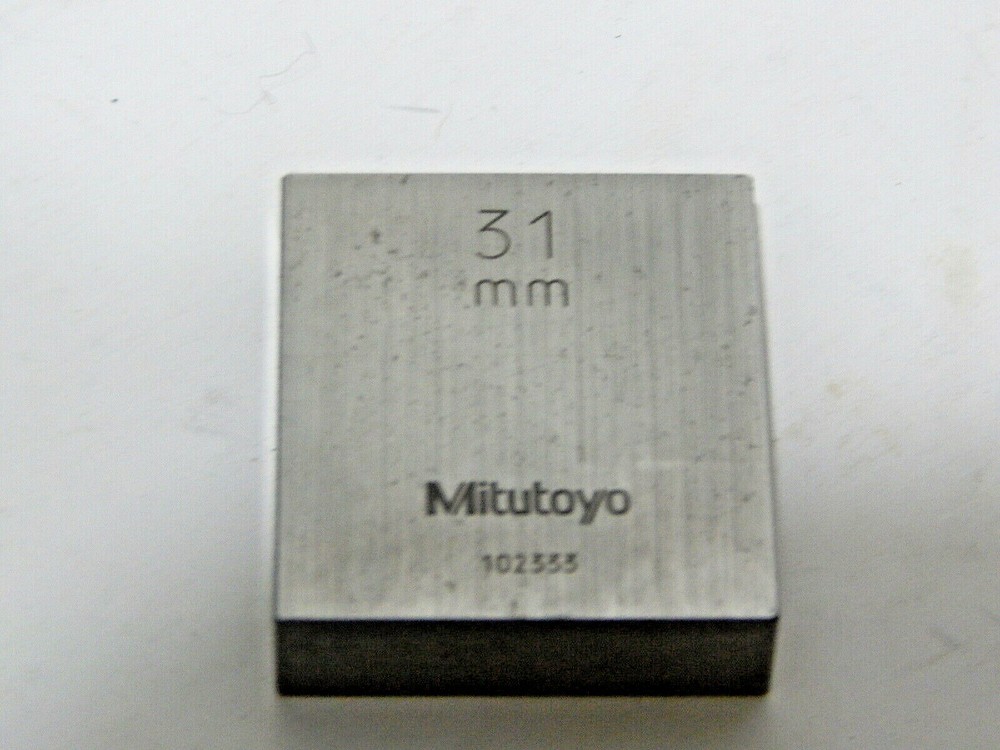 MITUTOYO GAGE BLOCK 31MM