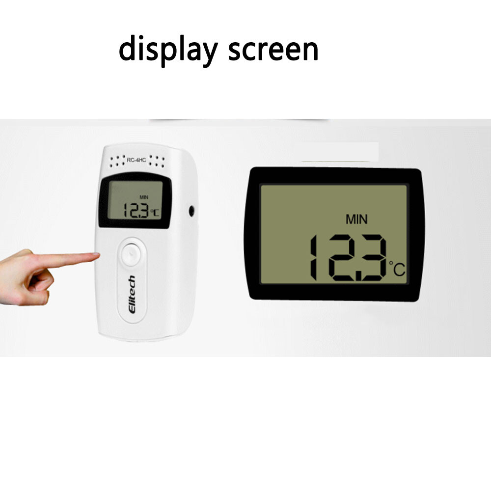 High Precision Temperature Logger Usb Cold Chain Data Display Export Report Tool