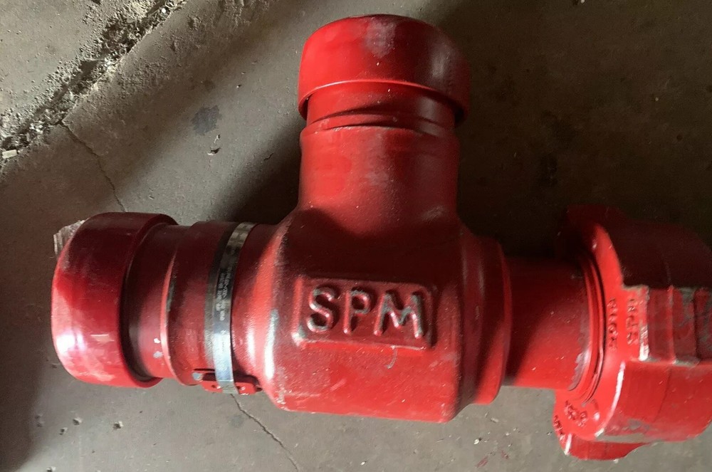 SPM Tee Assembly 3" 1502 Thread Thread Wing part no. 3L11594 (B9)