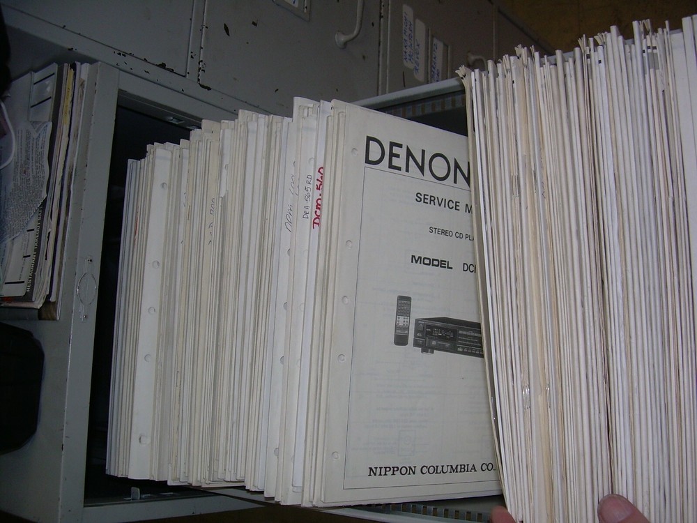 Denon Original Service Manual for AVR-2000