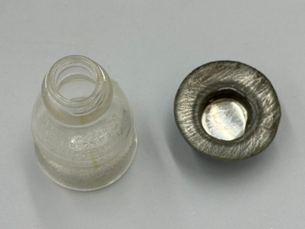 c 1950 LANTERN Victory Glass Co CANDY CONTAINER Antique A&E 393