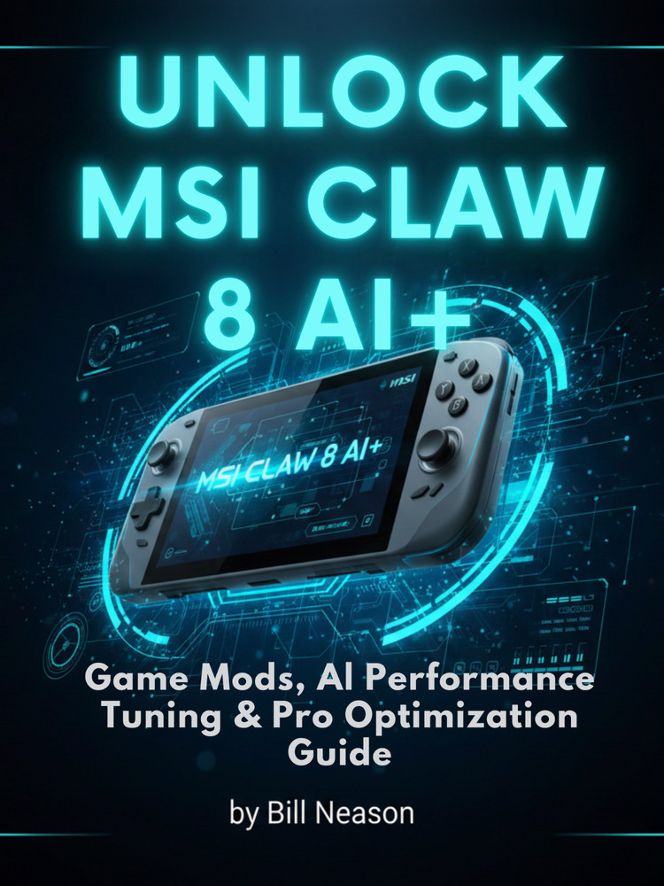 MSI Claw 8 AI Plus Setup Guide Mods ROMs Performance Tweaks Manual