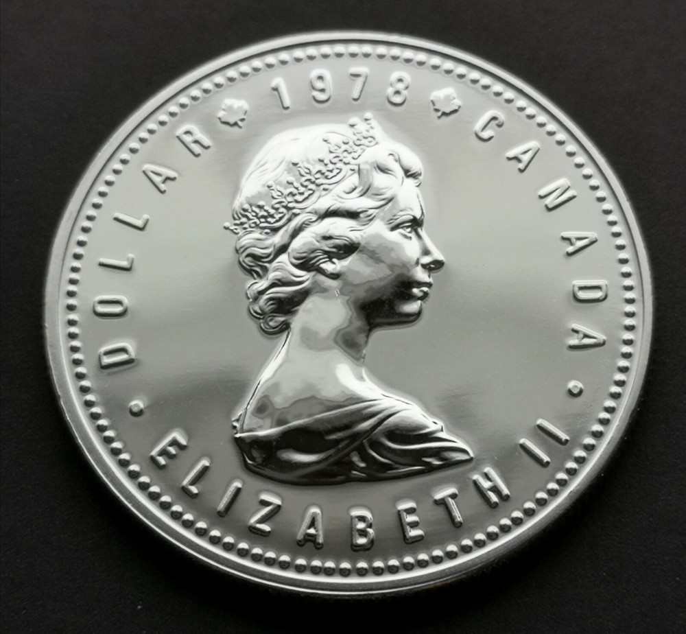 *** CANADA 1978 SILVER DOLLAR *** EDMONTON COMMONWEALTH ***