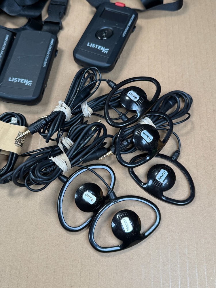 Listen Technologies LKR-12 ListenTALK Receiver Basic & Transceiver Ships Fast!!