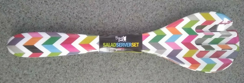 French Bull 13" Salad Server Set Ziggy