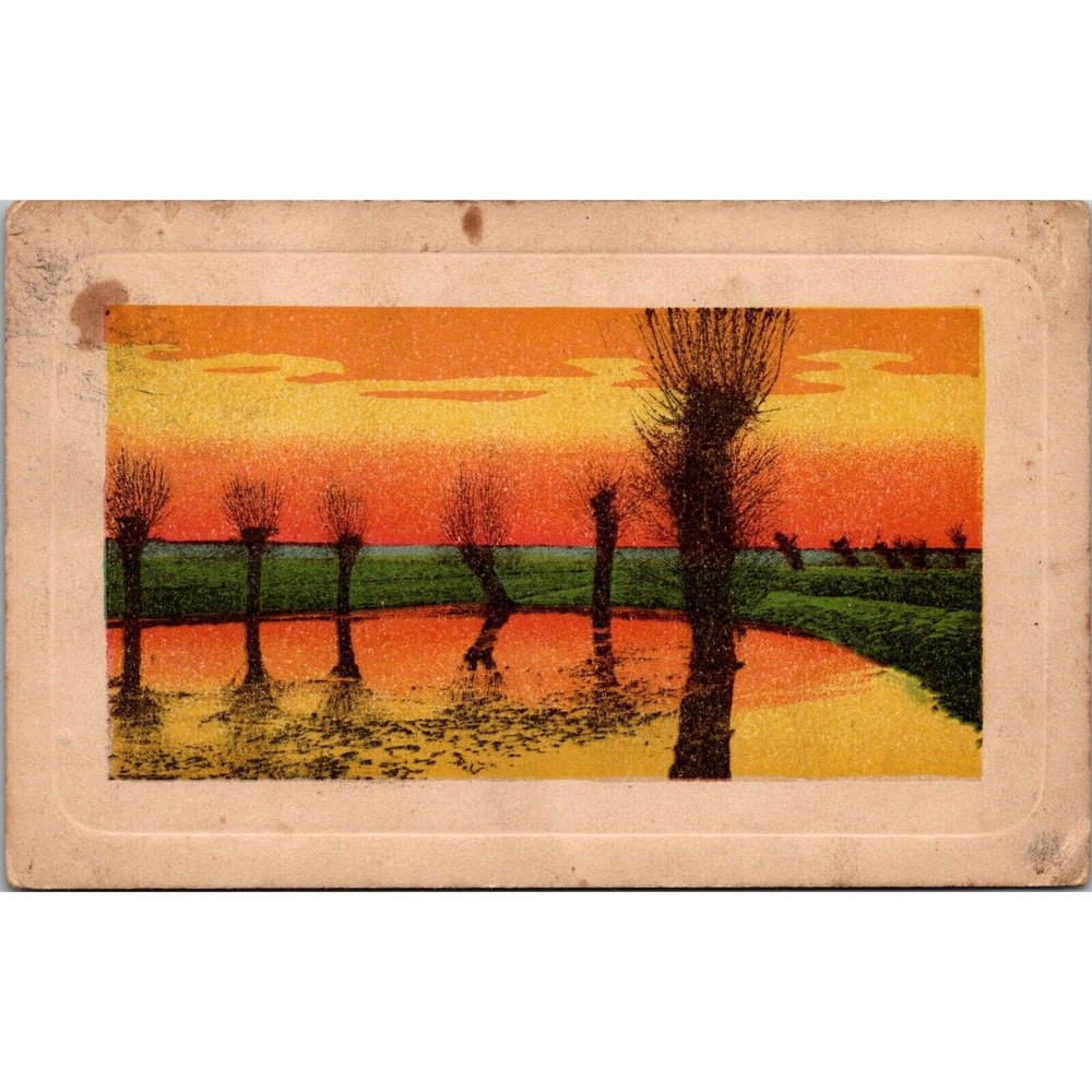 Sunset over Lake Postcard PC34